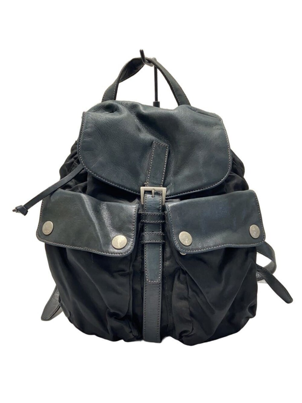 Prada Backpack Leather Black